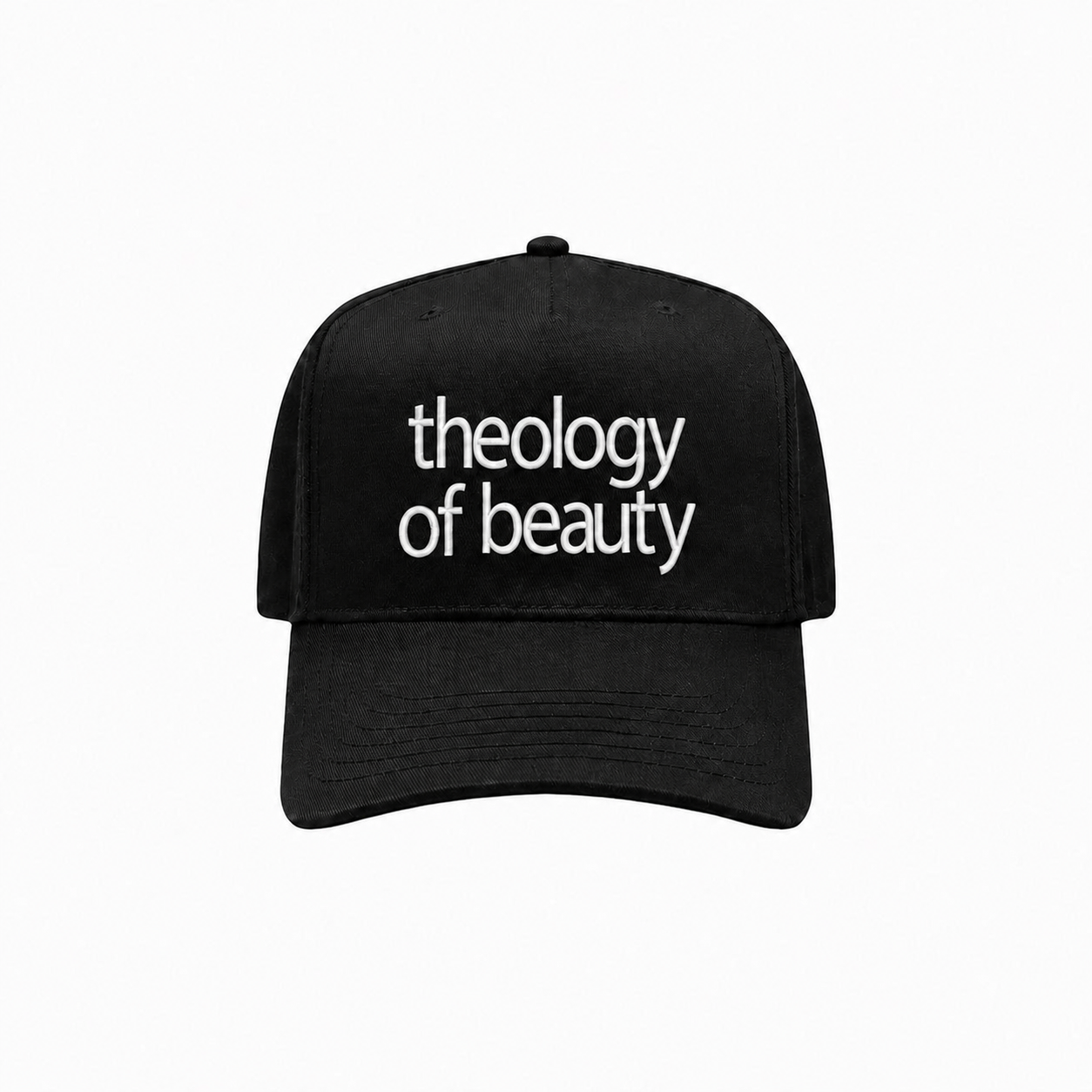 Black hat (white embroidery)