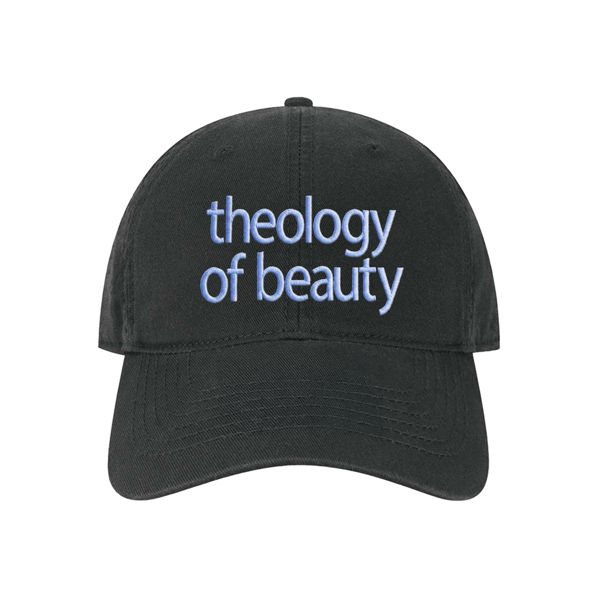 "TOB" Black/Baby Blue Hat